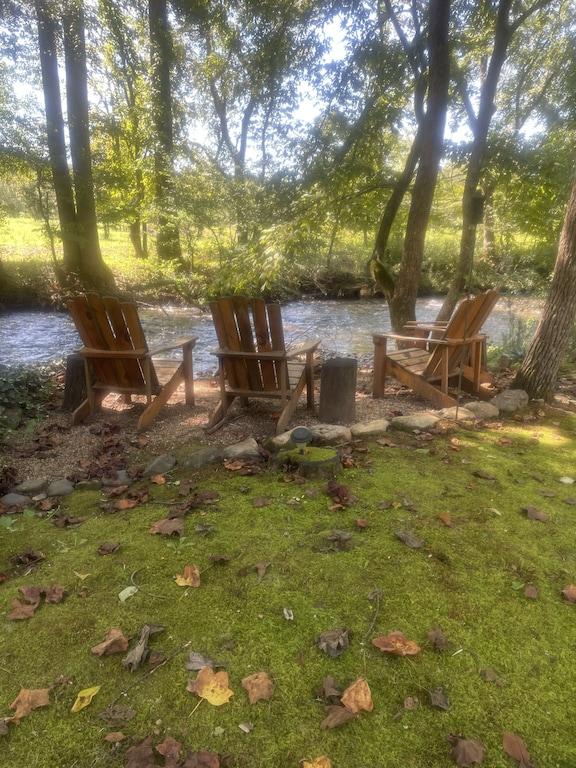 Pet Friendly Pet-Friendly Home Steps From the Creek