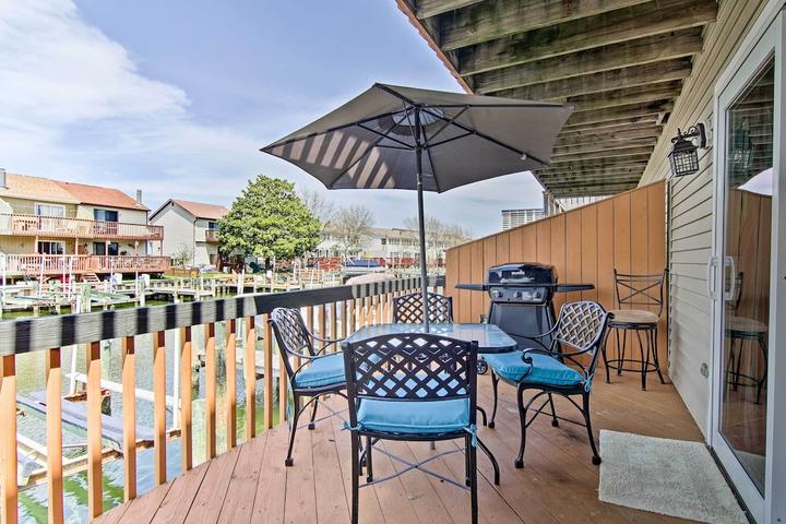 Pet Friendly 2BR Ocean City Home With Boat Lift