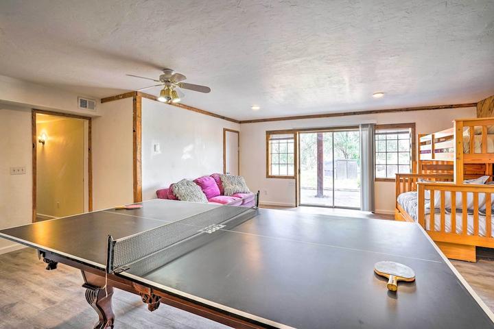 Pet Friendly Chino Valley Cabin with Game Room