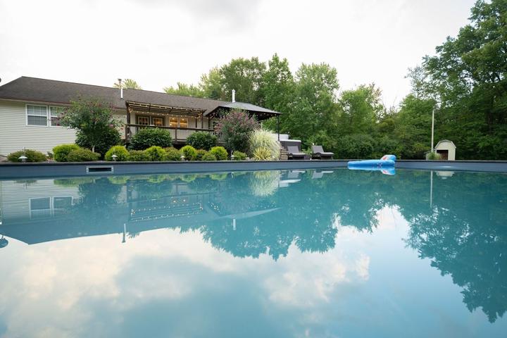 Pet Friendly Secluded 5-Acre Getaway with Pool & Hot Tub