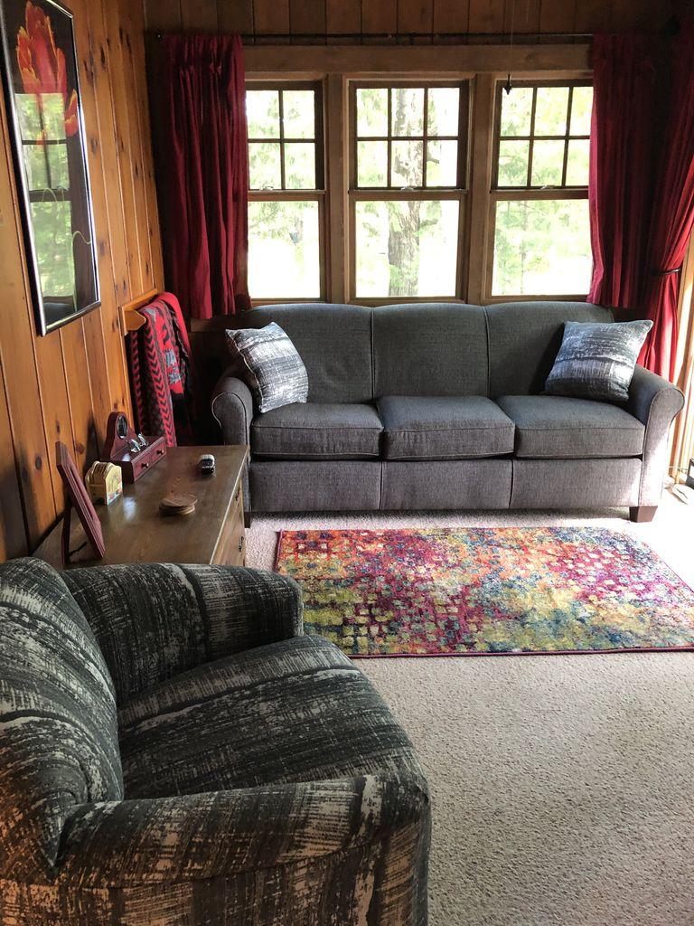 Pet Friendly Knotty Pine Cabin on the Lake