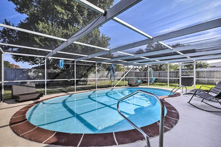 Pet Friendly Port Richey Home with Private Pool & Yard
