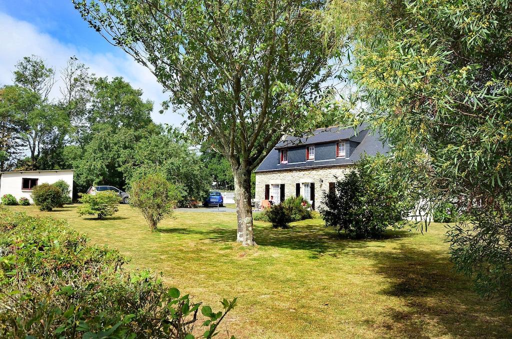 Pet Friendly Breton House in a Wooded Park Between Land & Sea