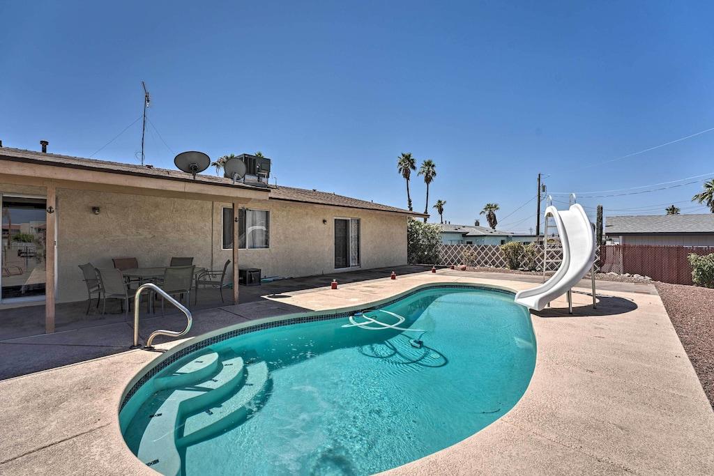 Lake Havasu Home with Pool Pet Policy