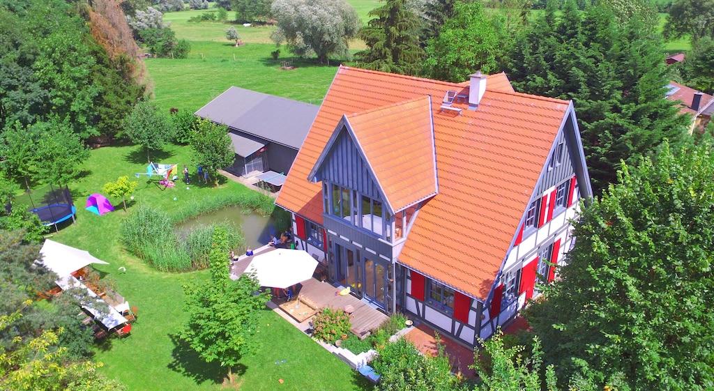 Pet Friendly Half-Timbered House on the Lake