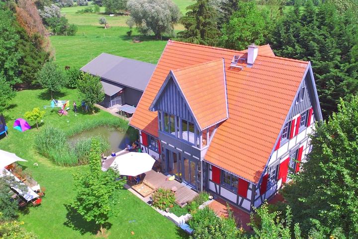 Pet Friendly Half-Timbered House on the Lake