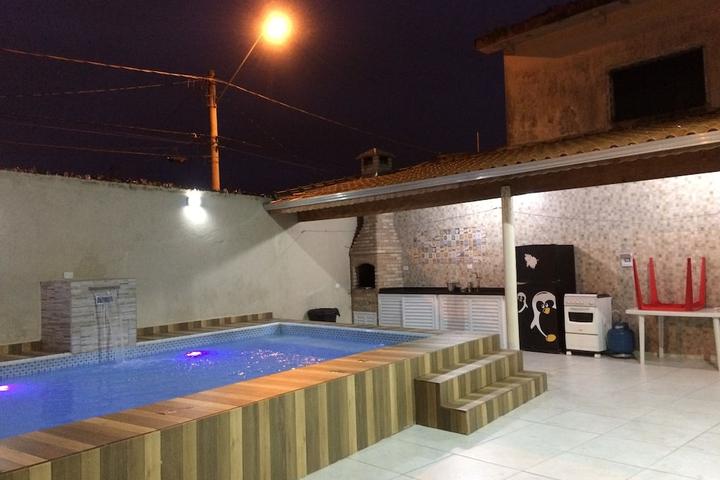 Pet Friendly House with Swimming Pool on Guilhermina Beach