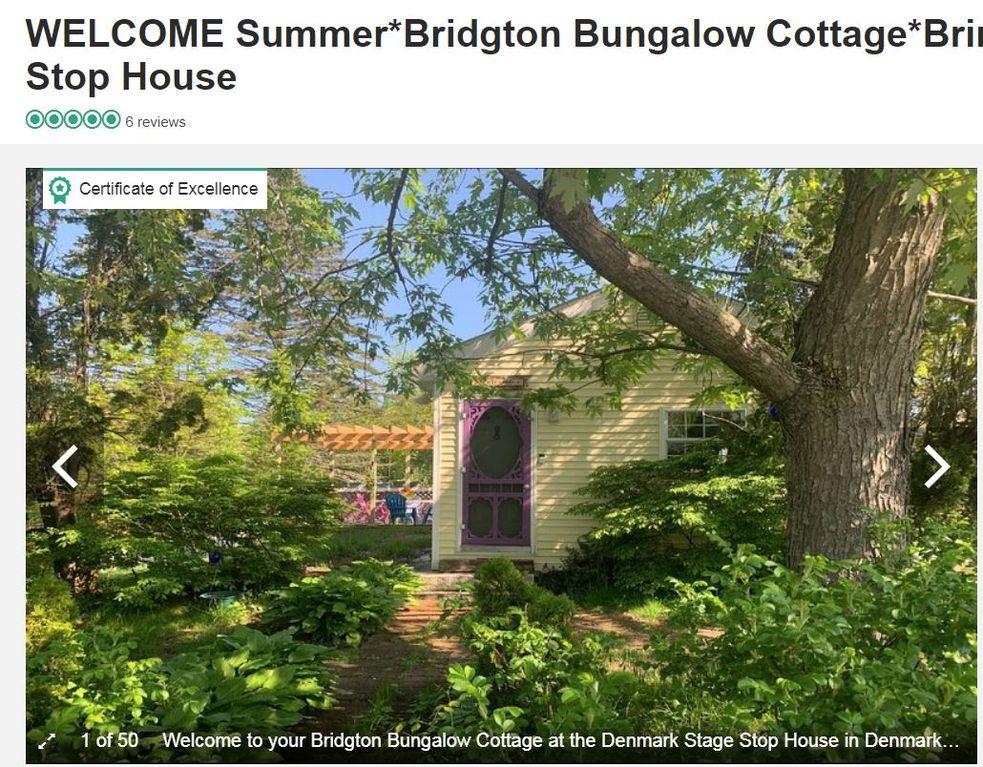 Pet Friendly Bridgton Bungalow Cottage