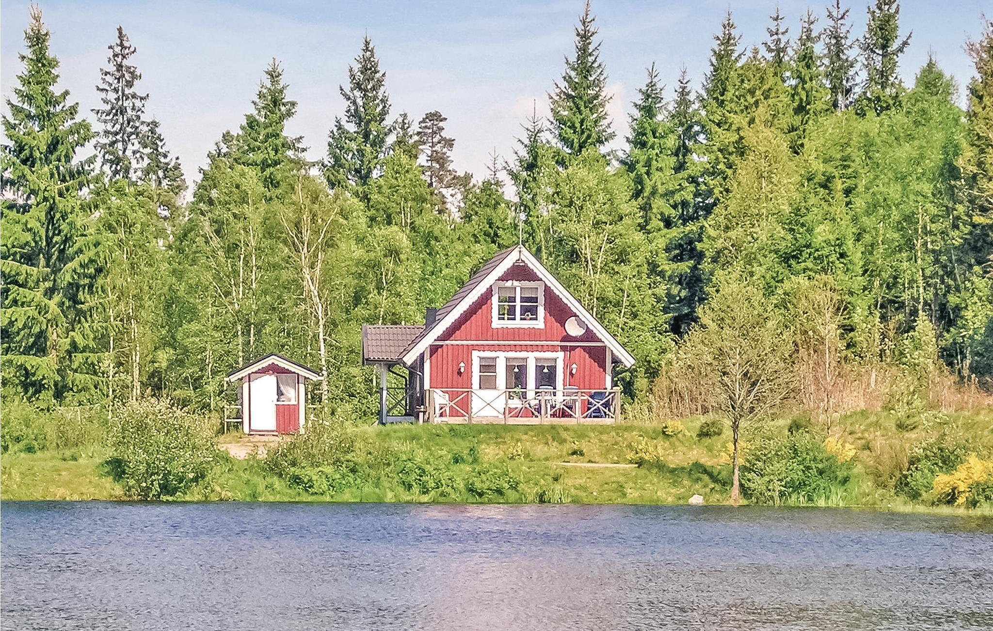 Pet Friendly Nice Home in Långaryd with 3 Bedrooms