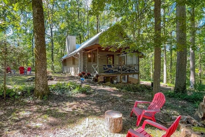 Pet Friendly 3/2 Cabin with Fireplace