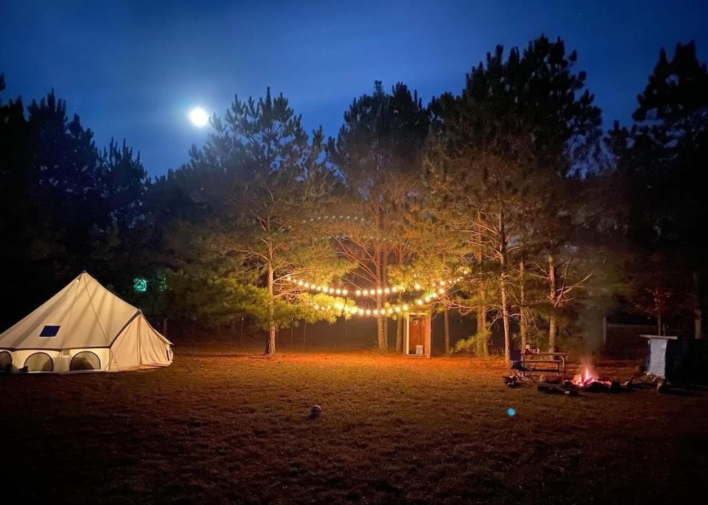 Pet Friendly Bell Tent Farm Stay for Animal Lovers