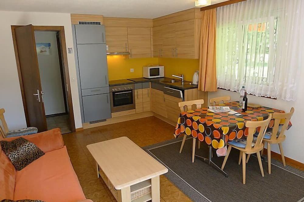 Picture of a vacation rental in Saas Grund that is dog friendly.