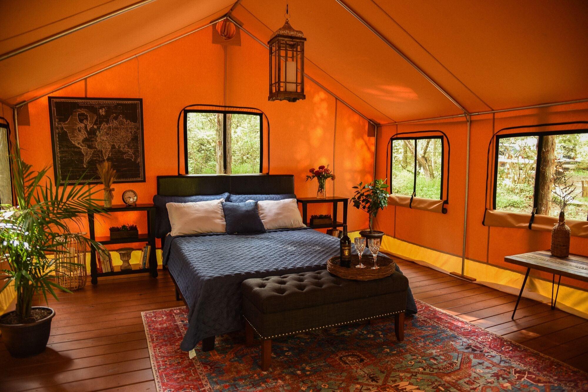 Pet Friendly Safari Style Luxury Tents