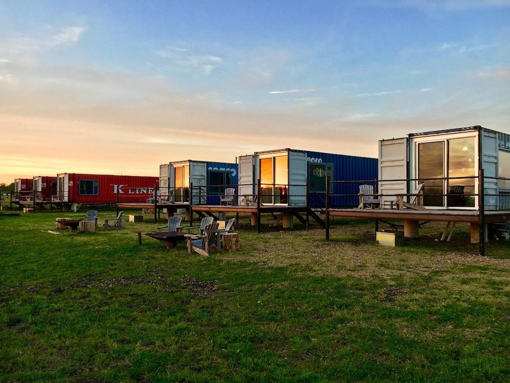 Pet Friendly FlopHouze Shipping Container Hotel