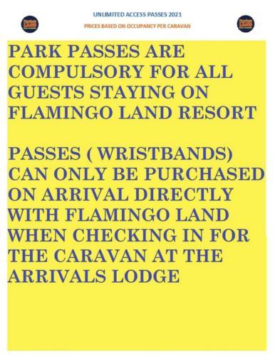 Flamingo Land - Cedar Wood CW49 Pet Policy
