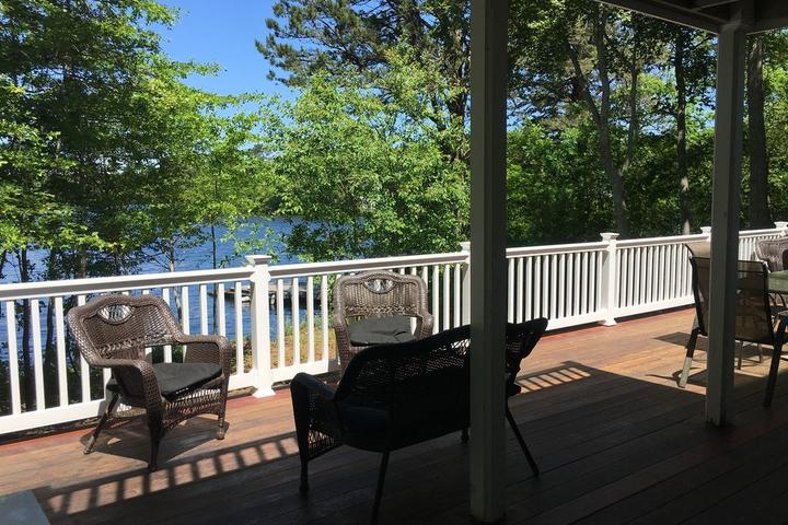 Pet Friendly Wequaquet Lake Dream with Private Dock