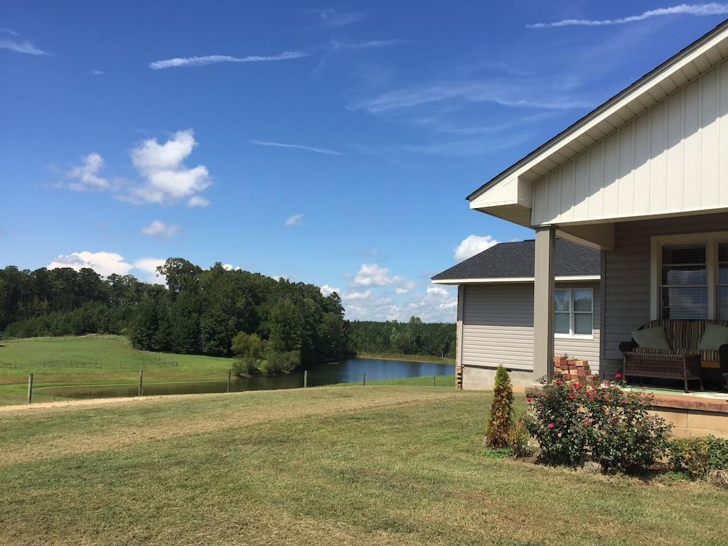 Pet Friendly Farmhouse with Private Lake