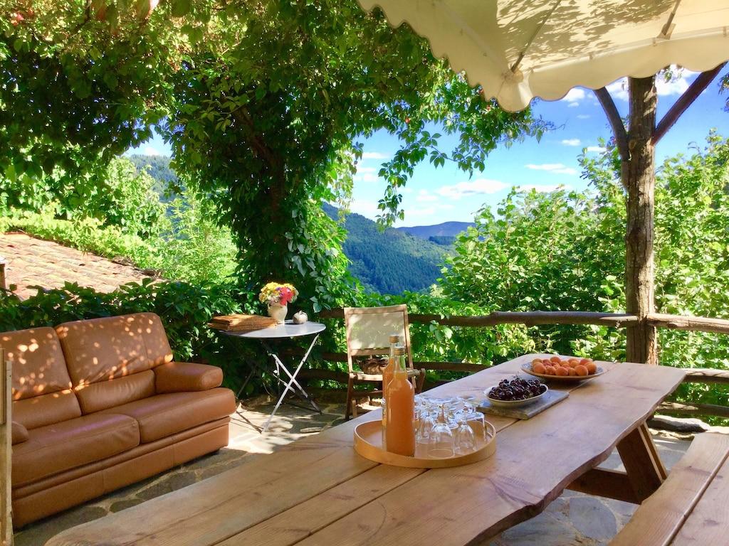 Pet Friendly Large Family-Friendly Gîte with Terrace & Views