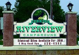 Pet Friendly Scenic Riverview Campground