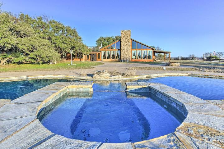 Pet Friendly Forestburg Ranch with Pool + 40 Mile Views