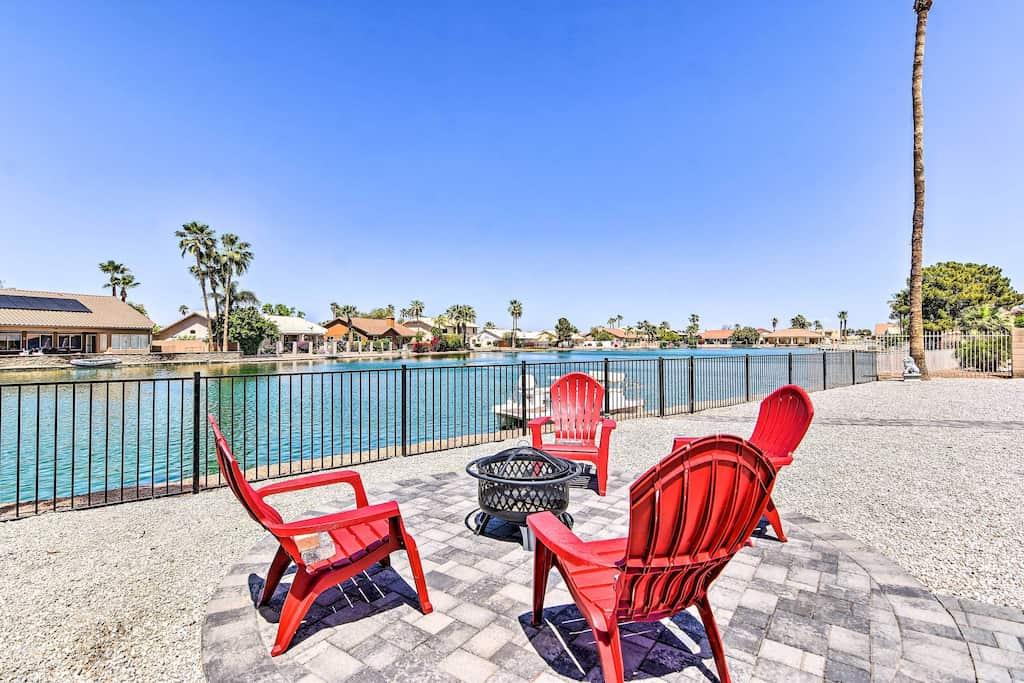 Pet Friendly Casa Grande Home with Patio on the Water