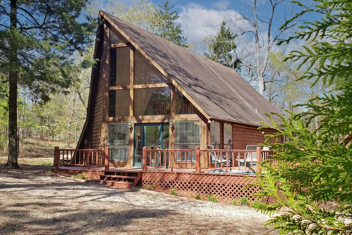 Pet Friendly A-Frame Cabin with Hot Tub