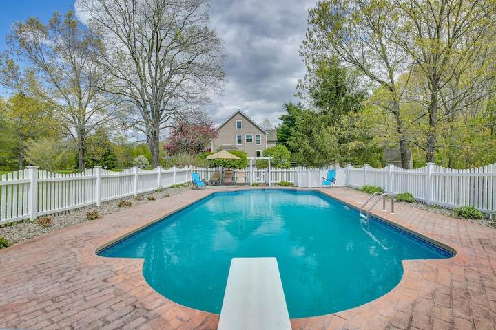 Pet Friendly Beacon Area Vacation Rental with Heated Pool