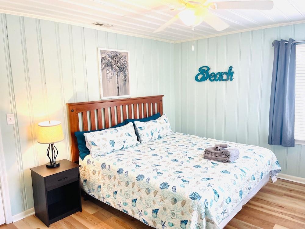 Home with Saltwater Pool & Steps to Beach Pet Policy