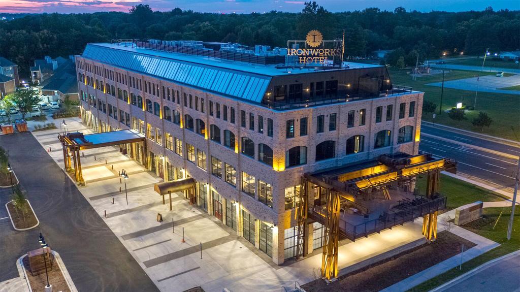 Keystone Fashion Mall Walkway by Ironworks Hotel Indy in