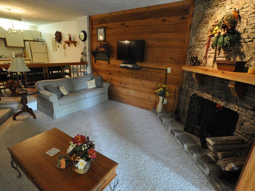 Pet Friendly Charming Swiss Mountain Condo at 7 Springs