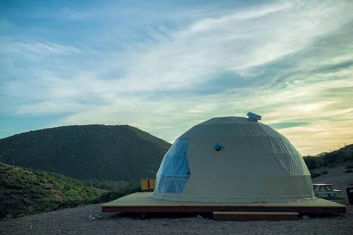 Pet Friendly First Off-Grid Geodesic Dome in Nevada
