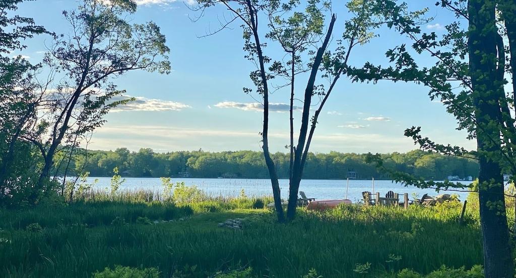Pet Friendly Maine Lake Cottage with Amenities
