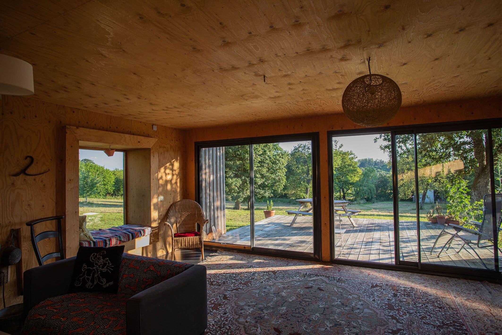 Pet Friendly Wooden Architect's House in Normandy Countryside