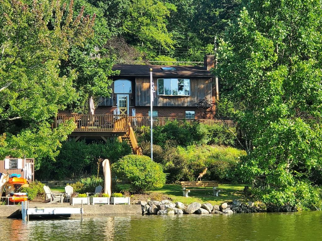 Pet Friendly Large Lake House with Dock on Private Lake