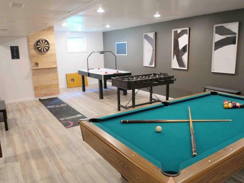 Pet Friendly Poconos Escape with Full Game Room & Theater