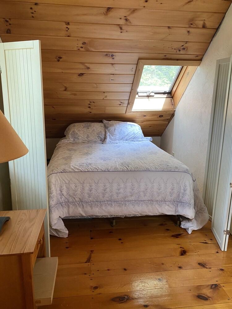 Pet Friendly Cozy Cabin with Hot Tub in a Peaceful Setting