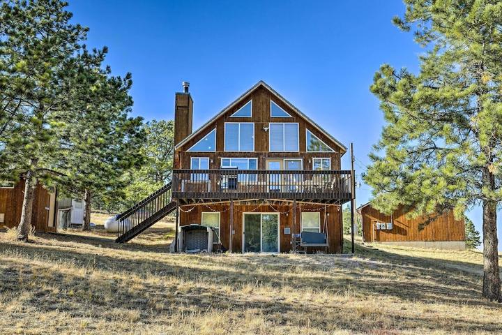 Pet Friendly Westcliffe Mountain Retreat with Deck & Grill