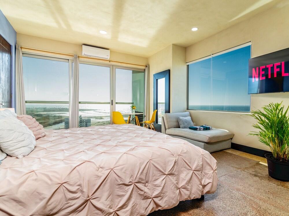 Pet Friendly Oceanfront Apartment with a View