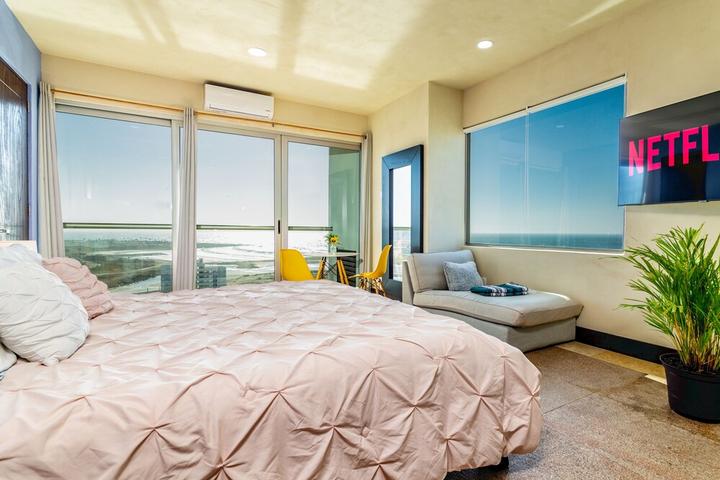 Pet Friendly Oceanfront Apartment with a View