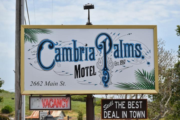 Pet Friendly Cambria Palms Motel