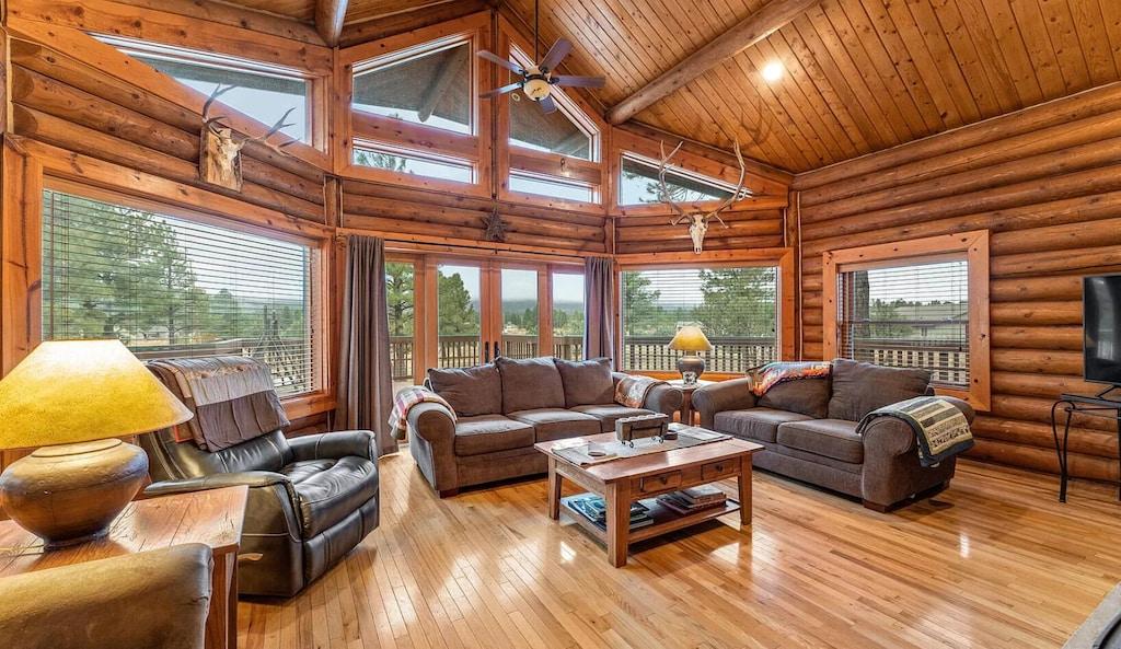 Cozy Custom Cabin in the PinesWilliams Az Pet Policy