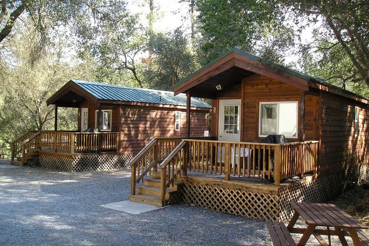 Pet Friendly Ponderosa Camping Resort 1BR Cabin 2