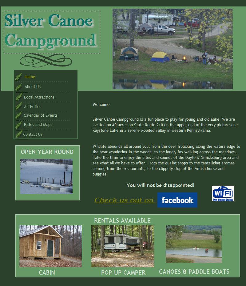 Pet Friendly Silver Canoe Campground
