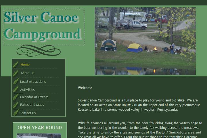 Pet Friendly Silver Canoe Campground