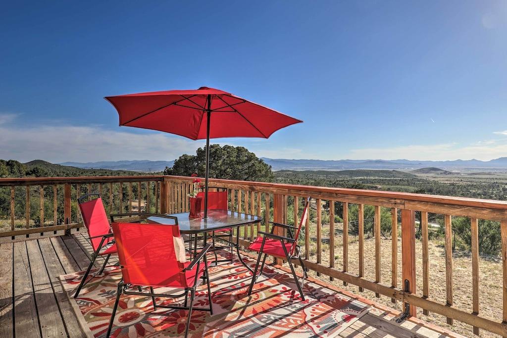 Pet Friendly Secluded Mingus Mountain House W/ Deck & MTN Views