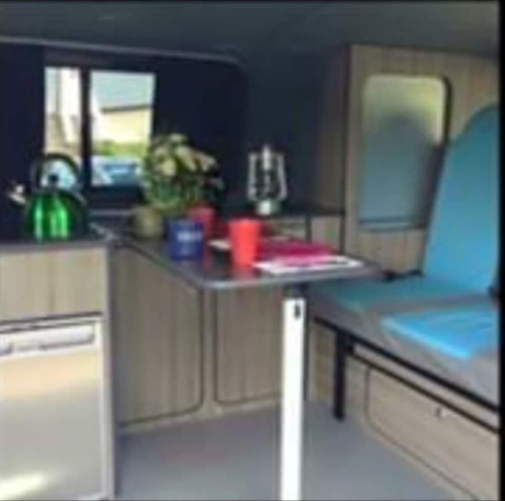 Pet Friendly Pembs Campervan VW T5 Travel and Stay in Style