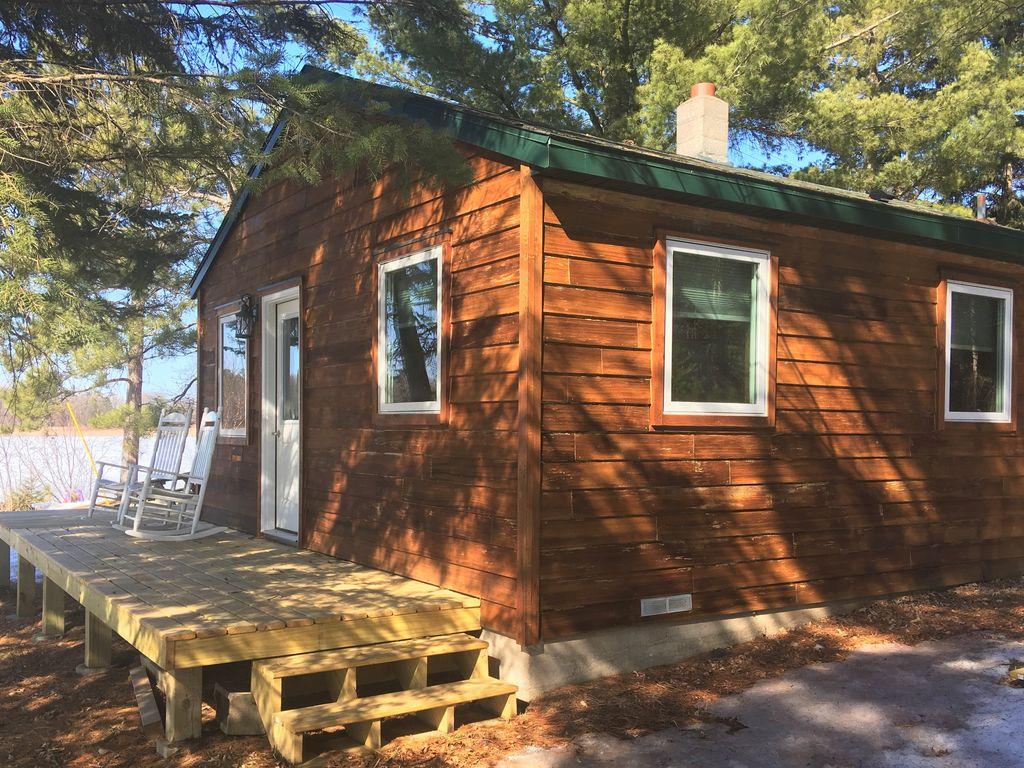 Pet Friendly Cabin on Beautiful Lake Belle Taine