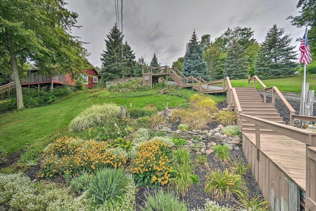 Sodus Bay Bungalow with Boat Dock Pet Policy