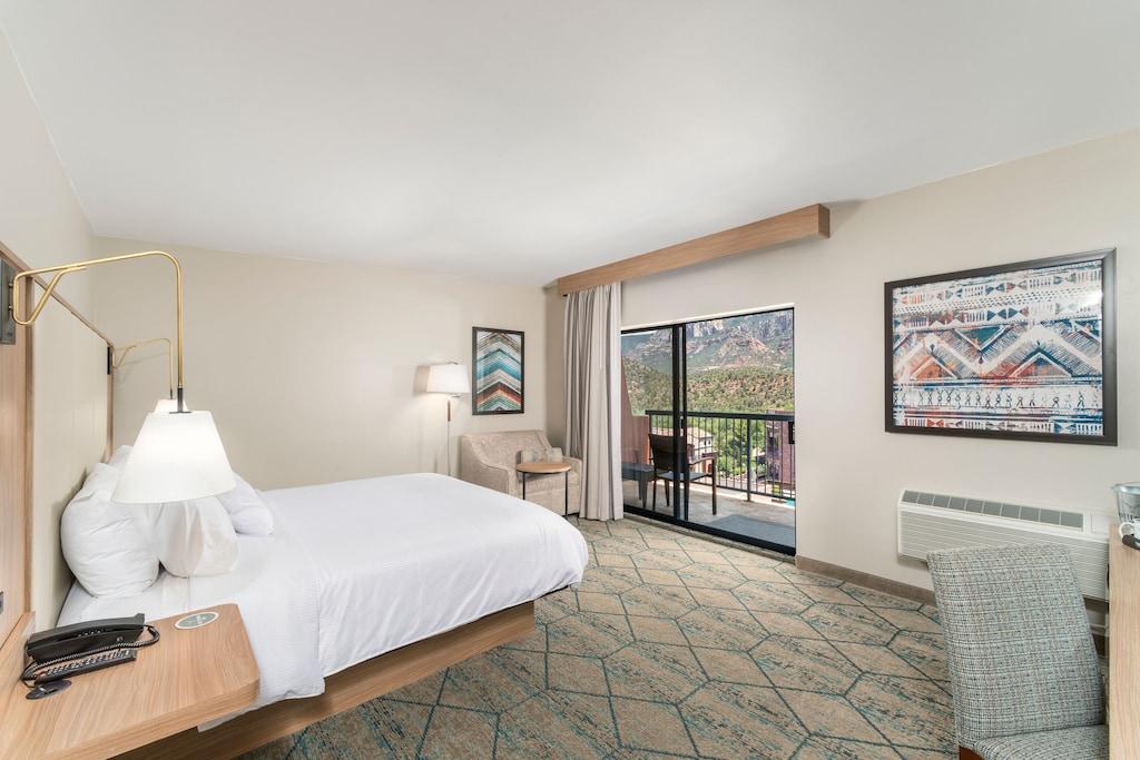 Pet Friendly King Room with Patio & Mountain View
