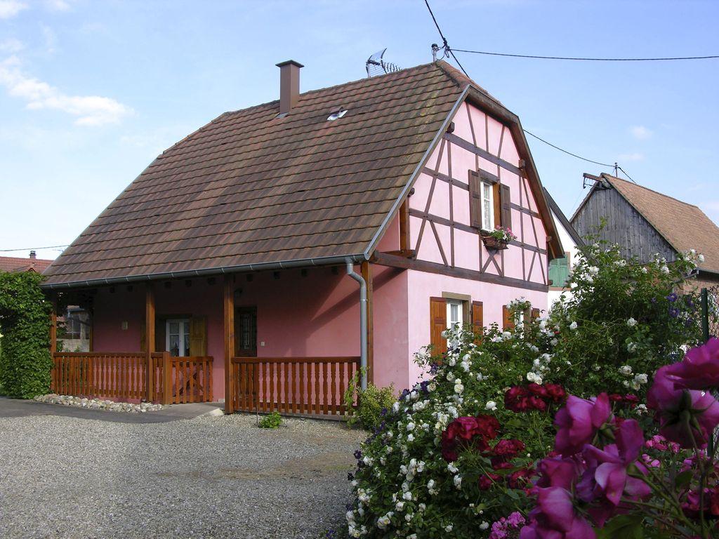 Pet Friendly The Alsatian House Located in a Quiet Village